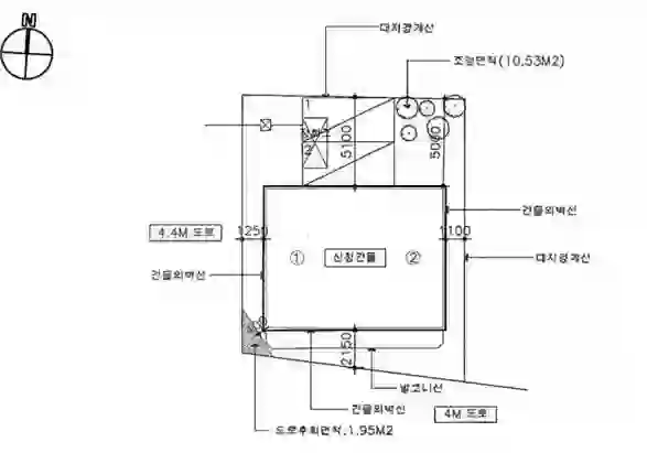 화림빌라 배치도 이미지